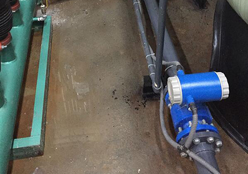 冷卻水流量計(jì)現(xiàn)場安裝使用圖